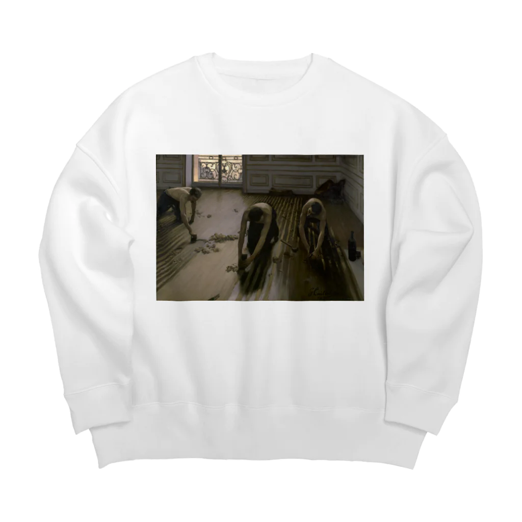 世界美術商店の床削り / The Floor Scrapers Big Crew Neck Sweatshirt