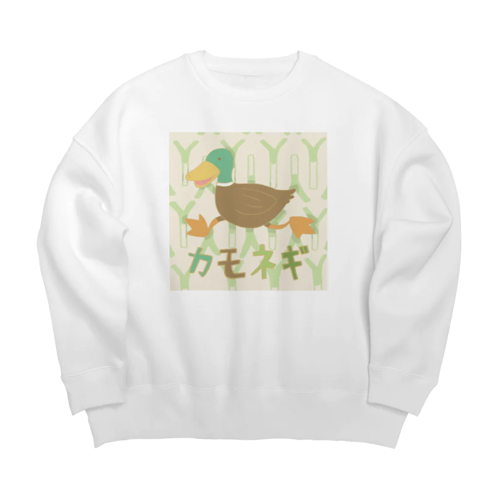 saji_equal_spoonのカモネギ Big Crew Neck Sweatshirt