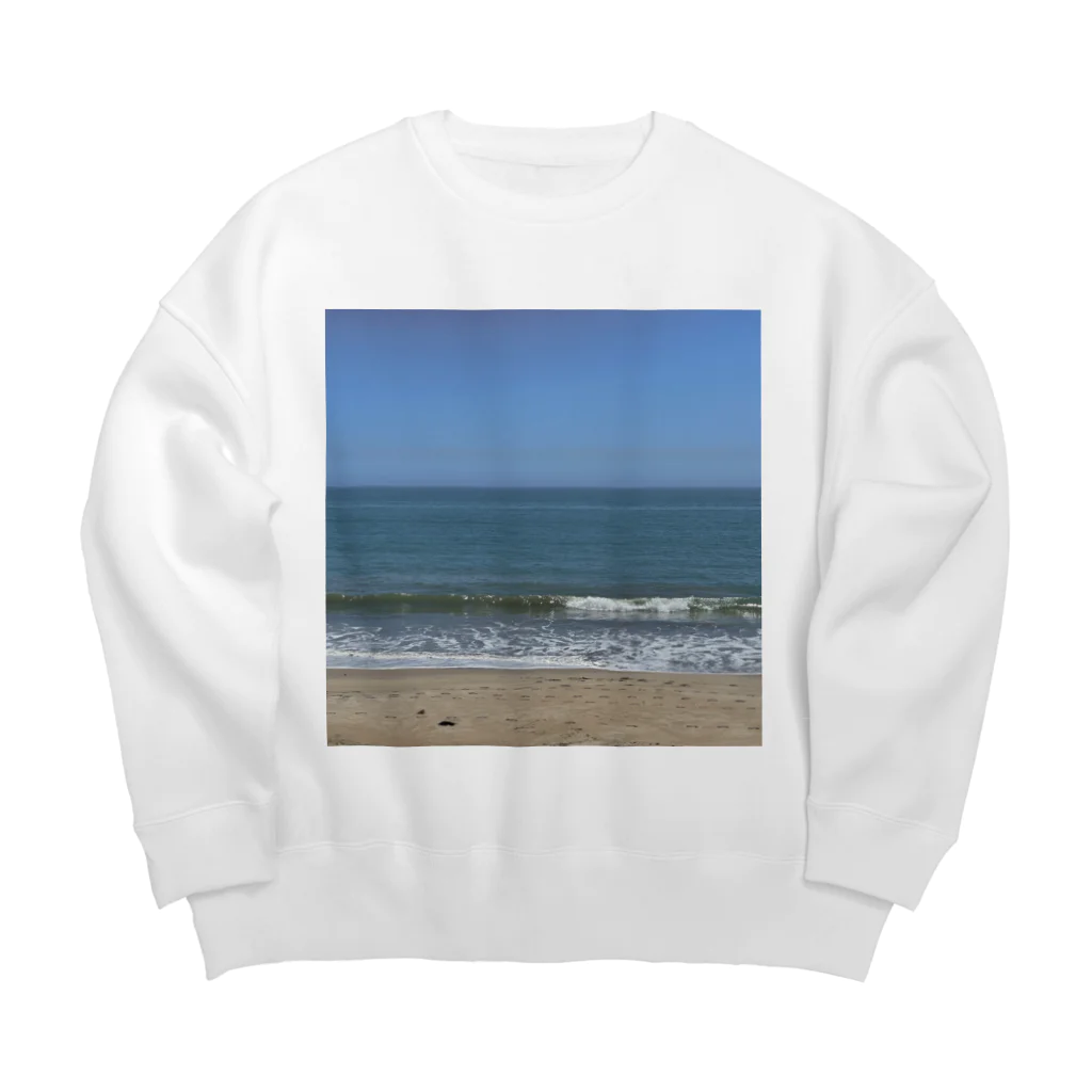 でおきしりぼ子の実験室の夏の日ー海バージョン Big Crew Neck Sweatshirt