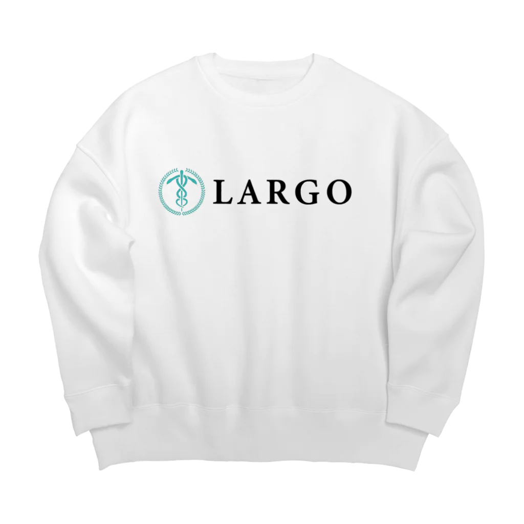 NPO法人LARGOのNPO法人LARGO 公式ロゴアイテム（横） Big Crew Neck Sweatshirt