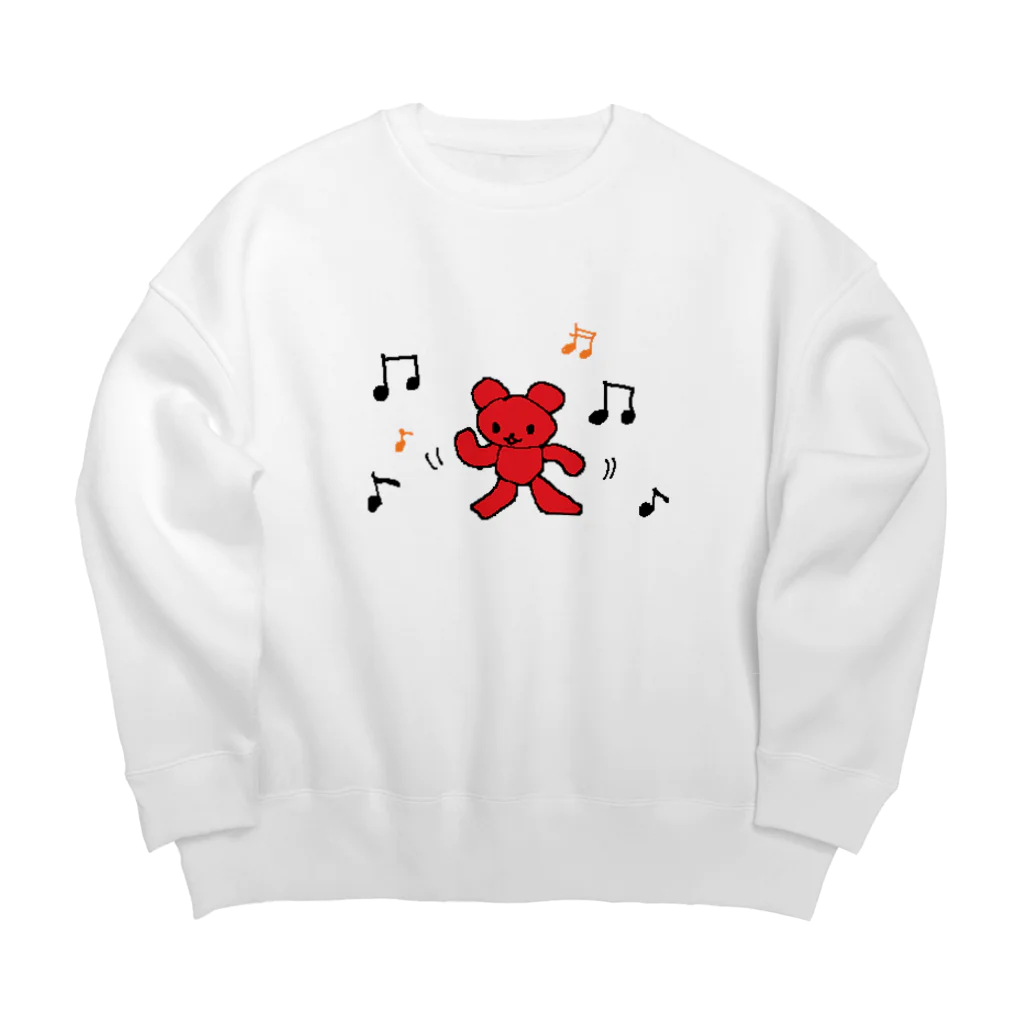 きたのかんむりのだんす Big Crew Neck Sweatshirt