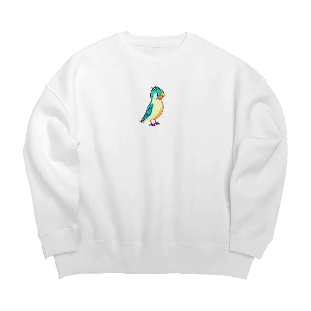 Kuronicoのbird Big Crew Neck Sweatshirt