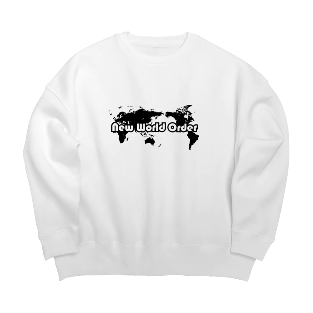 -Miyabi-のnew world order（世界秩序） Big Crew Neck Sweatshirt