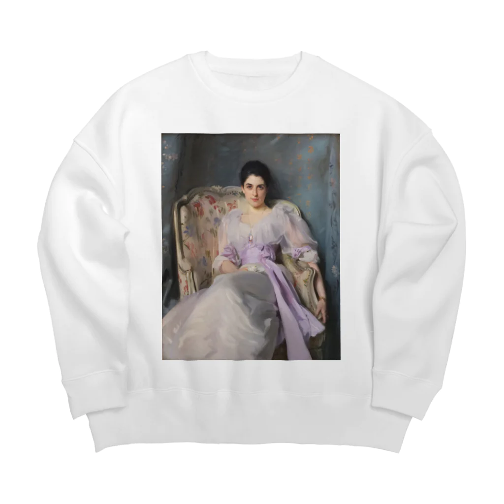 世界美術商店のロクノーのレディ・アグニュー / Lady Agnew of Lochnaw Big Crew Neck Sweatshirt