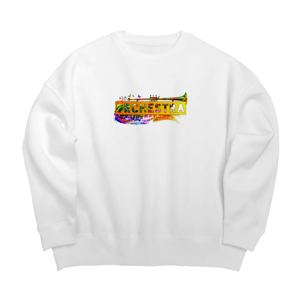 オーケストラのオーケストラTシャツ Big Crew Neck Sweatshirt