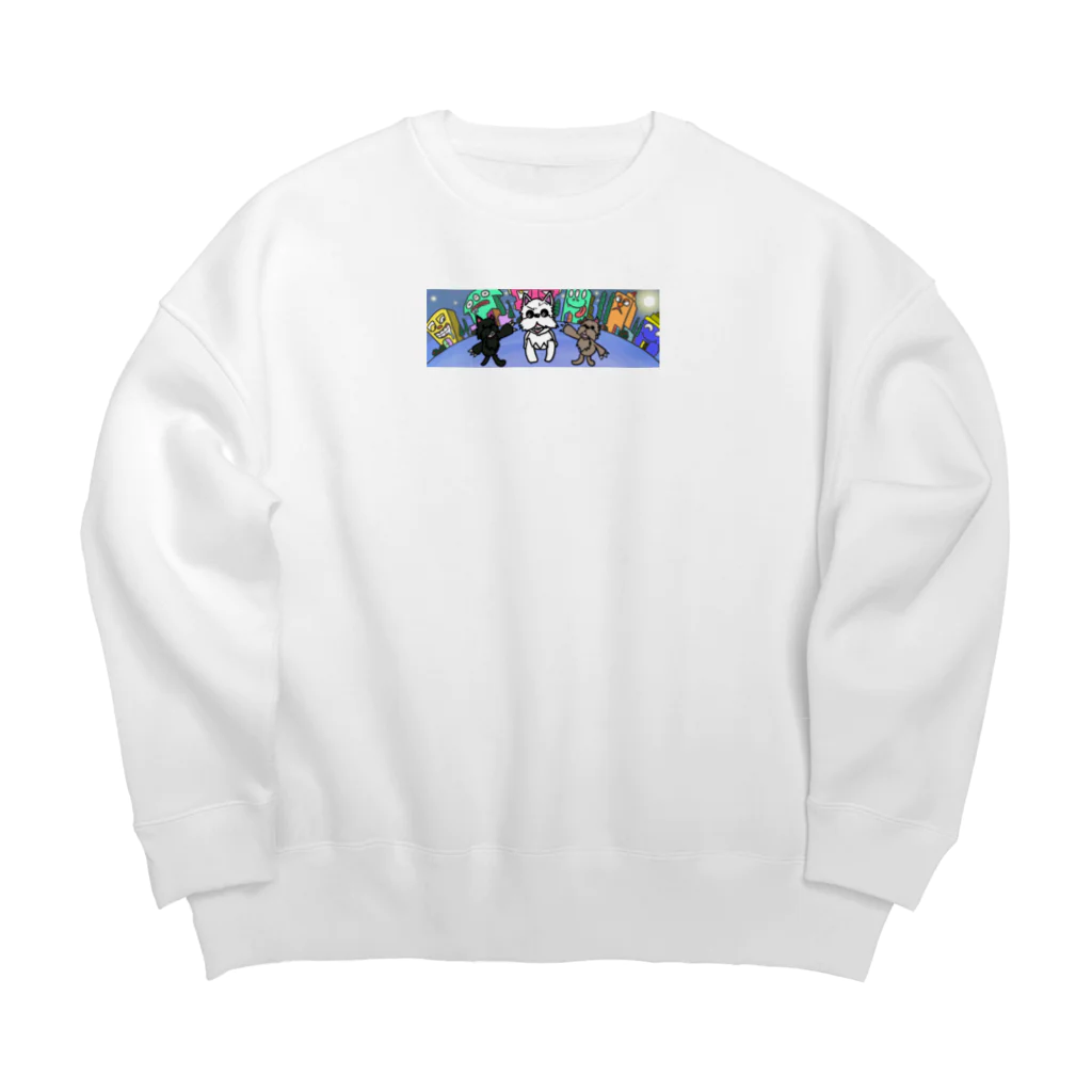 アルバスキャニスの悪ぶりウエスティ Big Crew Neck Sweatshirt