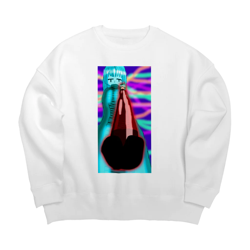 Evening StarのCyberdoll Sakuya Big Crew Neck Sweatshirt