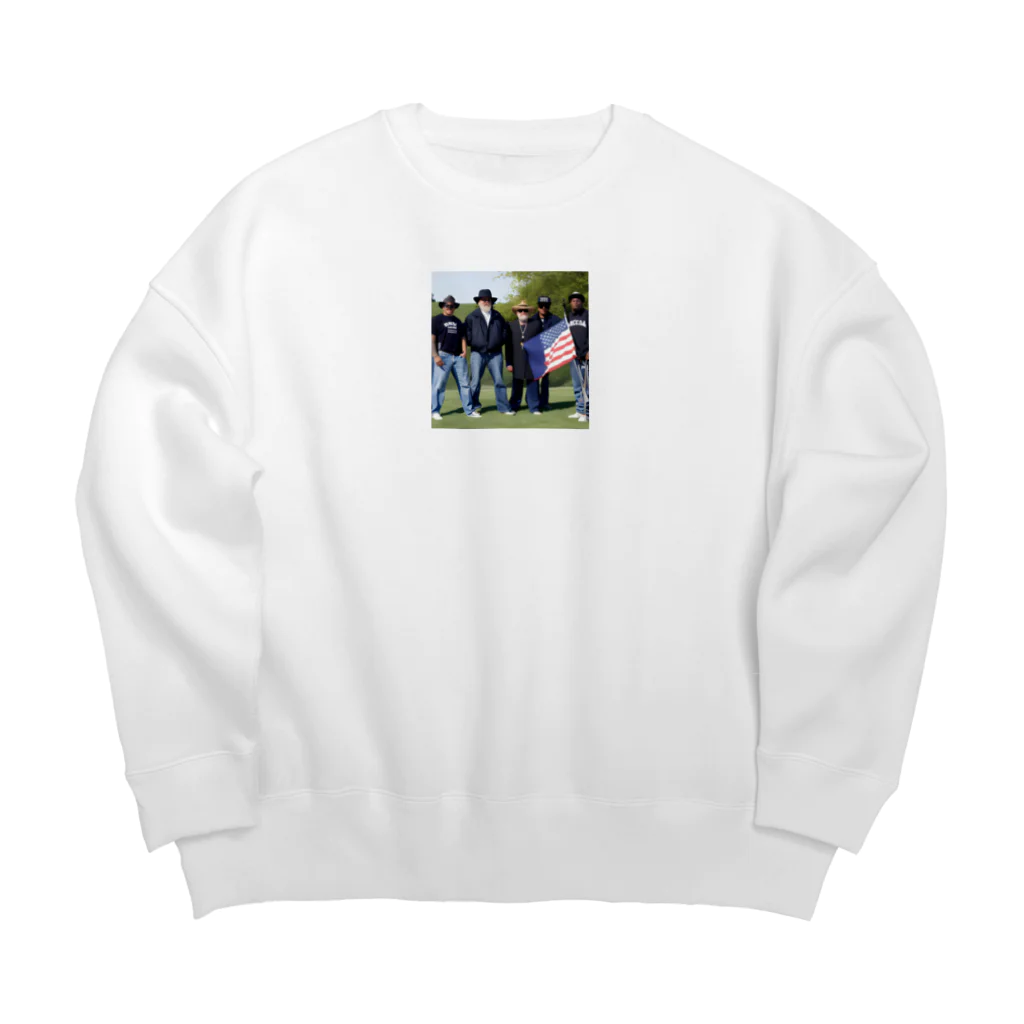 tuutuu613のAmerican gangers Big Crew Neck Sweatshirt