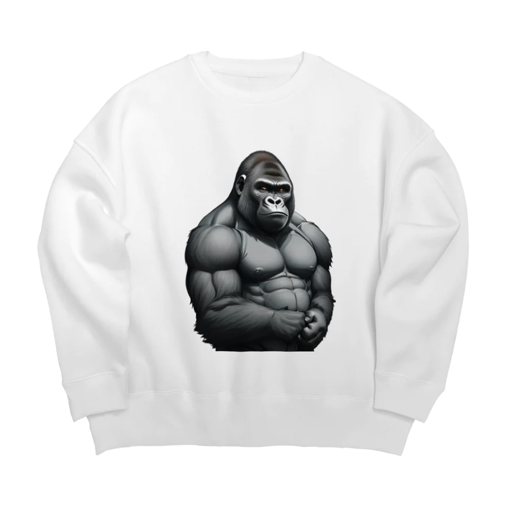 kodakkのゴリラ Big Crew Neck Sweatshirt