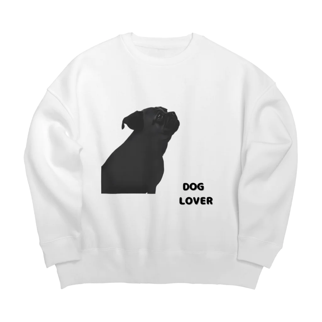 DOG LOVERのDOG LOVER（パグ） ビッグシルエットスウェット