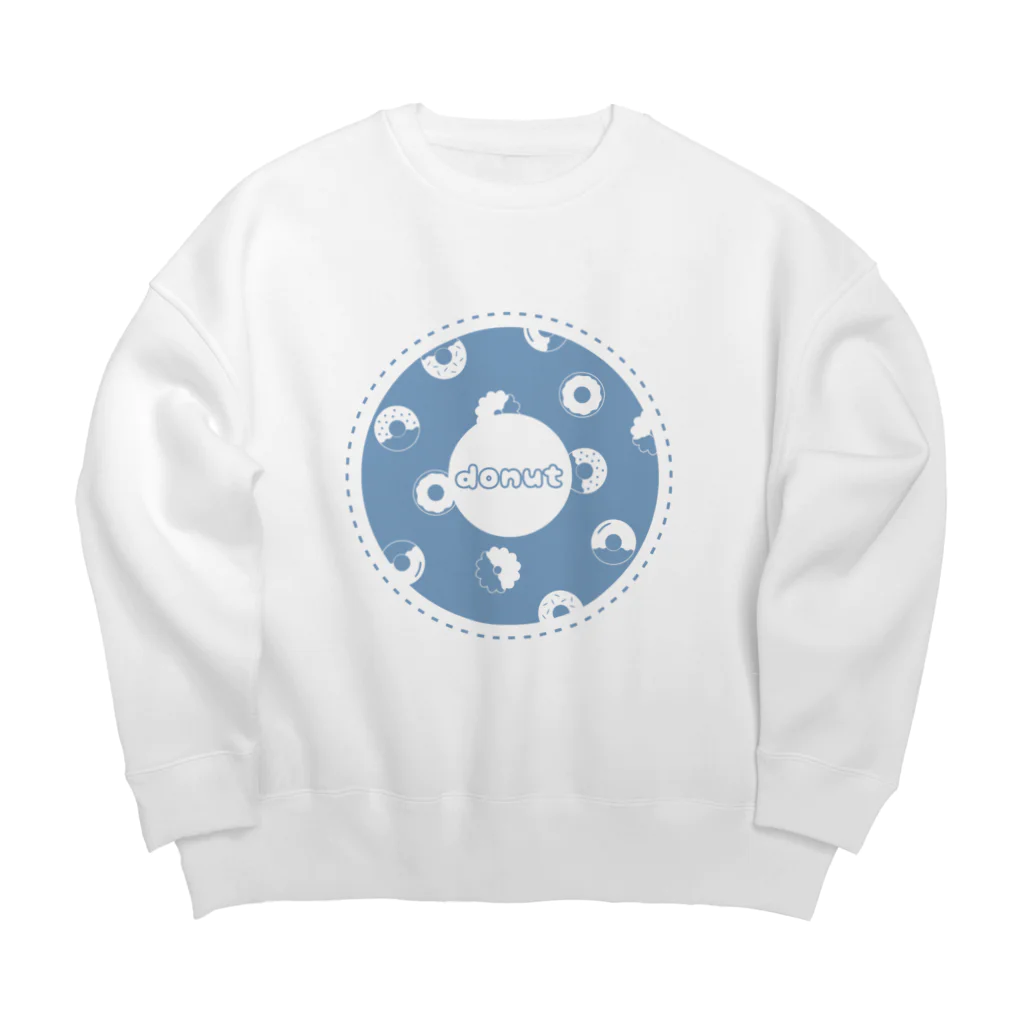 ぱるちゃのdonut(ドーナツ) Big Crew Neck Sweatshirt