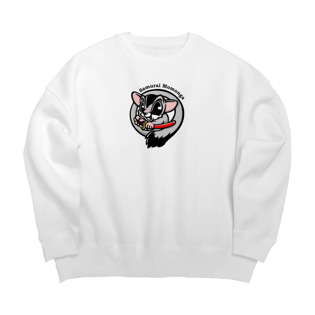 さむらいモモンガ公式のさむらいモモンガ Big Crew Neck Sweatshirt