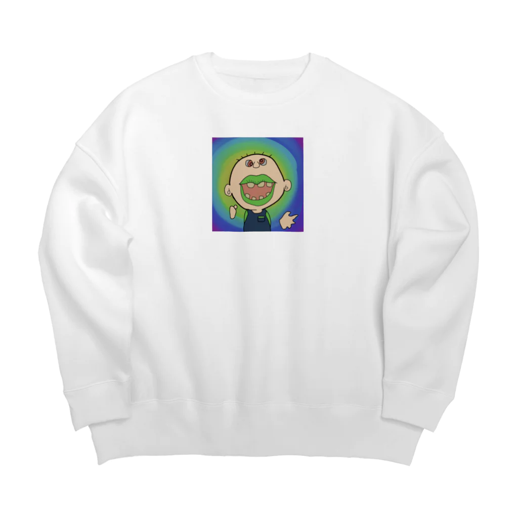 平平氏の平平氏 Big Crew Neck Sweatshirt