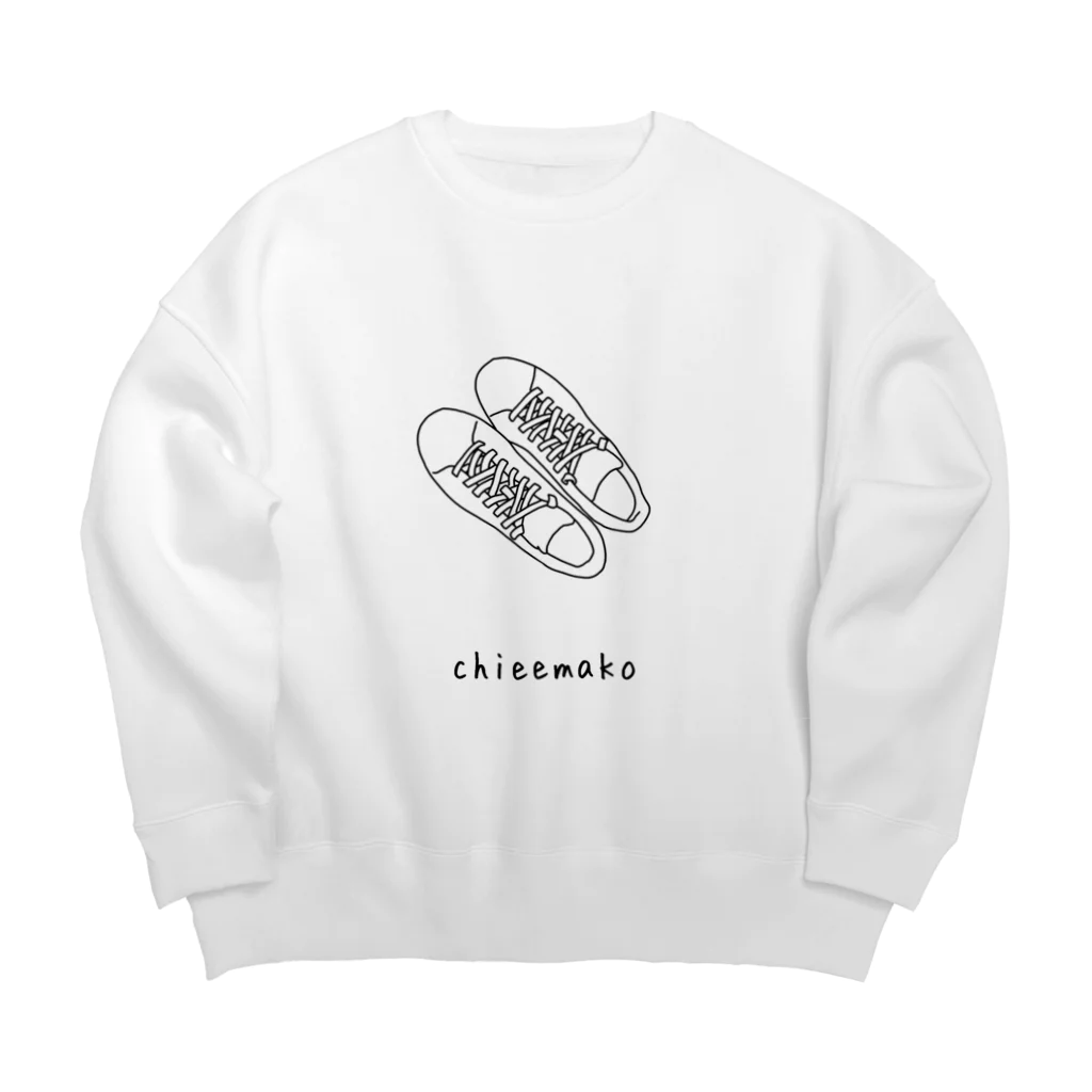 chieemakoのスニーカー Big Crew Neck Sweatshirt