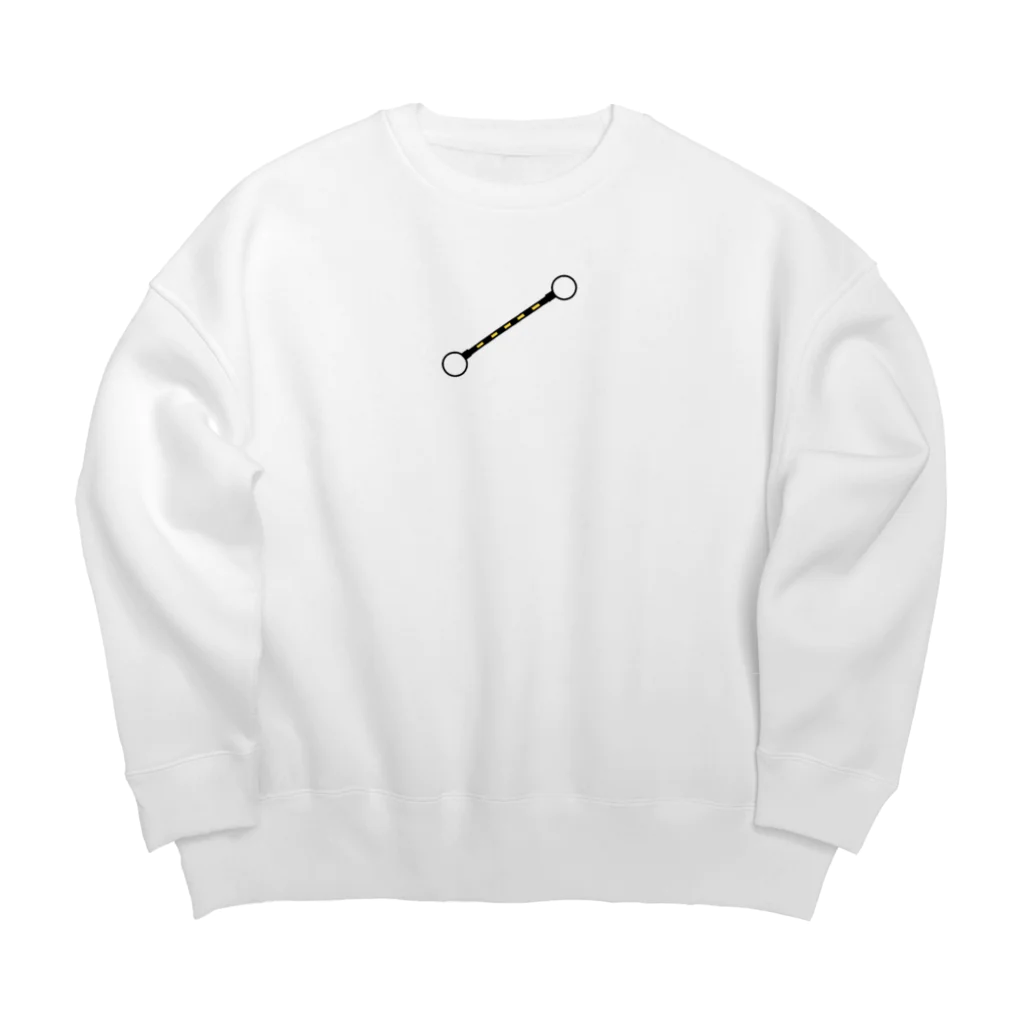 おそばのコーンバー Big Crew Neck Sweatshirt