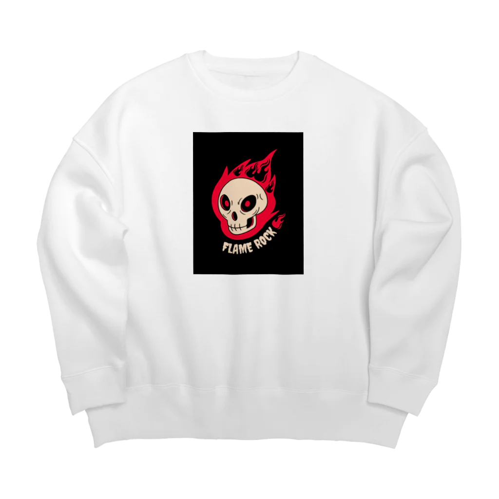 t_sotoyamaのレッドロック・リバーブ Big Crew Neck Sweatshirt