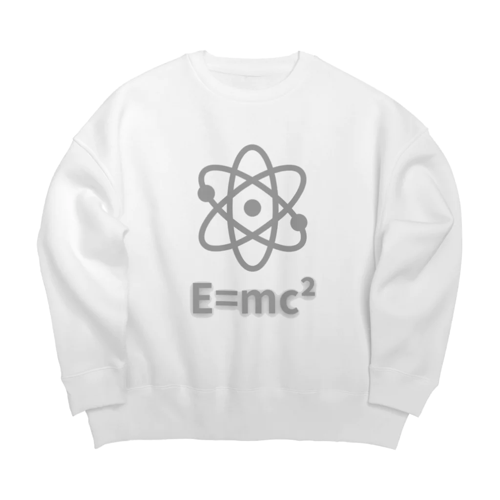 JUNO1970のE=mc² Big Crew Neck Sweatshirt