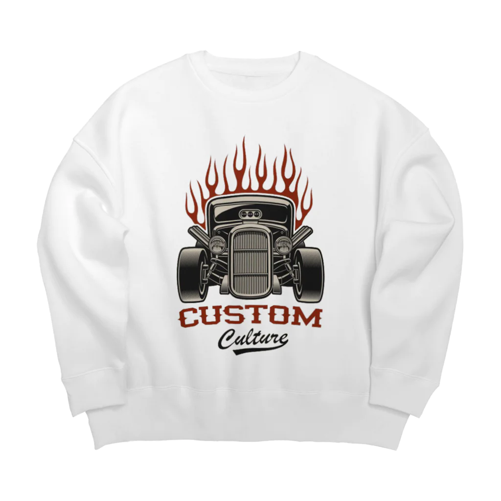 islandmoon13のカスタム・カー　CUSTOM CAR Big Crew Neck Sweatshirt