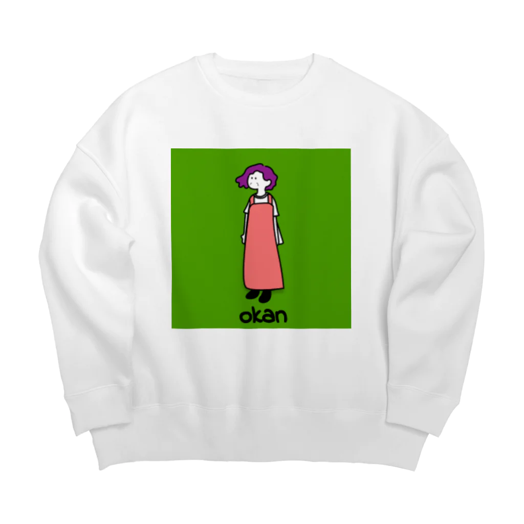 smithのoshowシリーズ　okan Big Crew Neck Sweatshirt