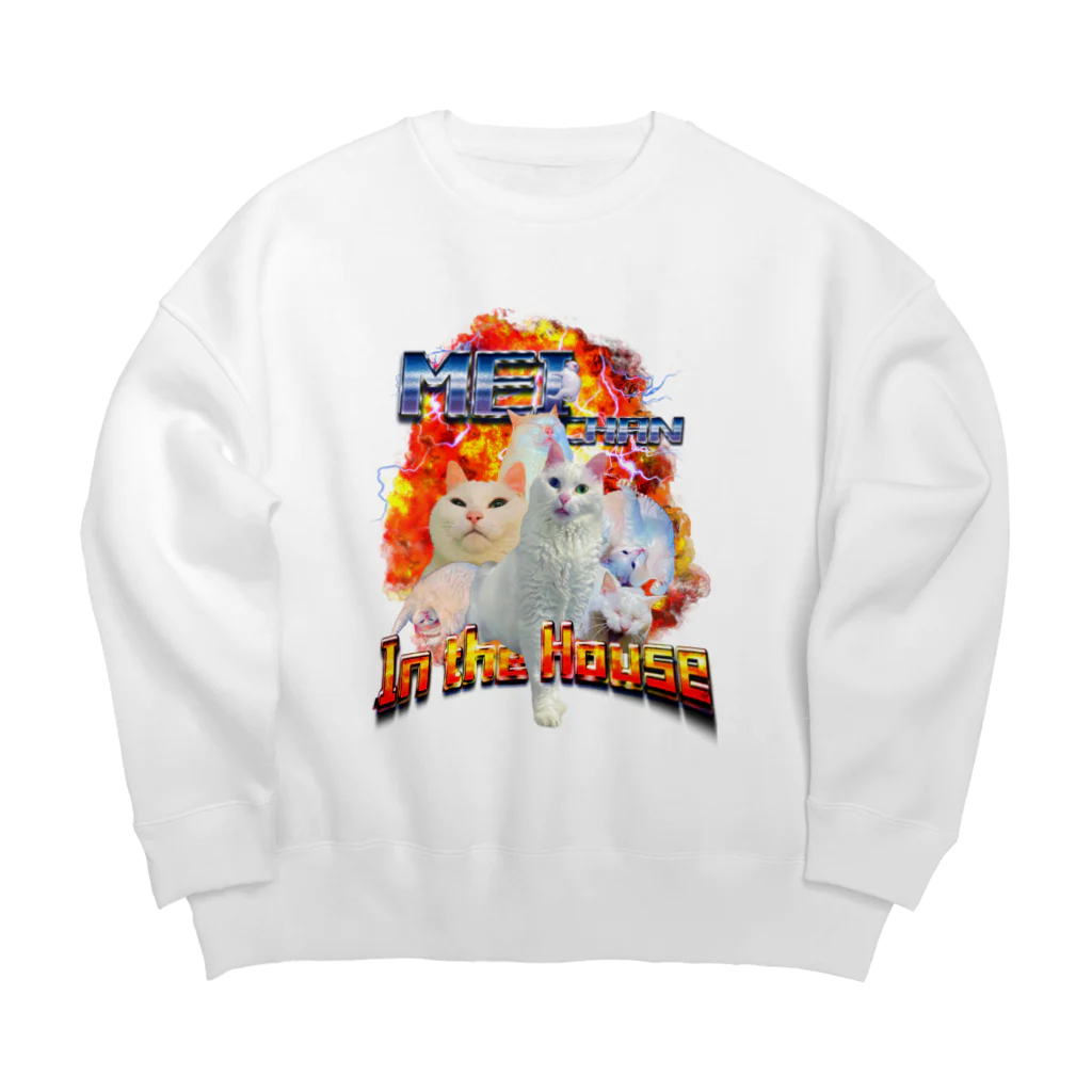 little meiのMEI In the House  Big Crew Neck Sweatshirt