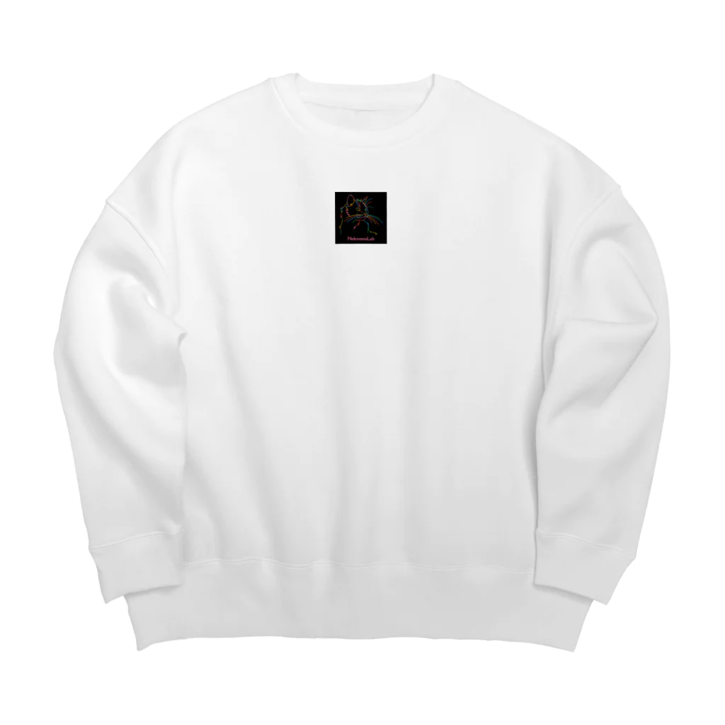 猫耳工房の猫耳工房 Big Crew Neck Sweatshirt