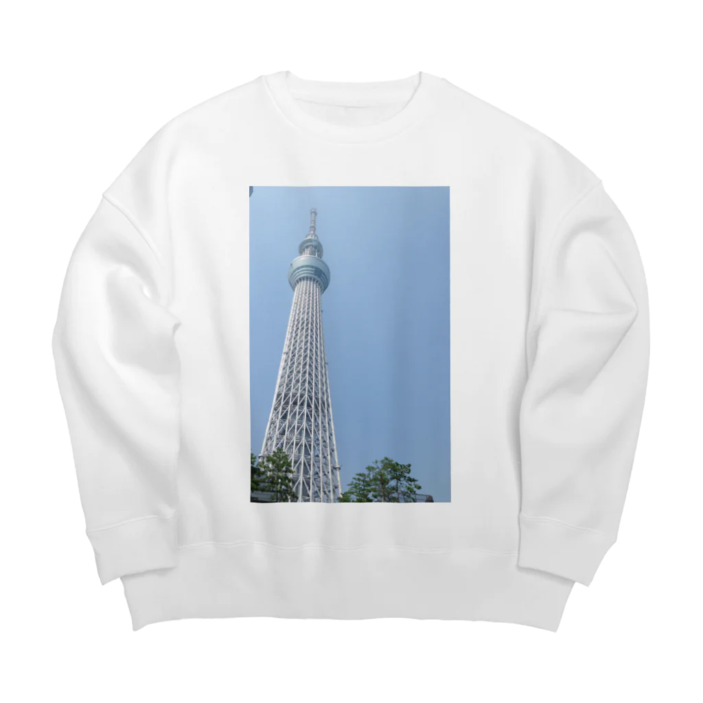 kyurakkoのTOKYO SKYTREE Big Crew Neck Sweatshirt