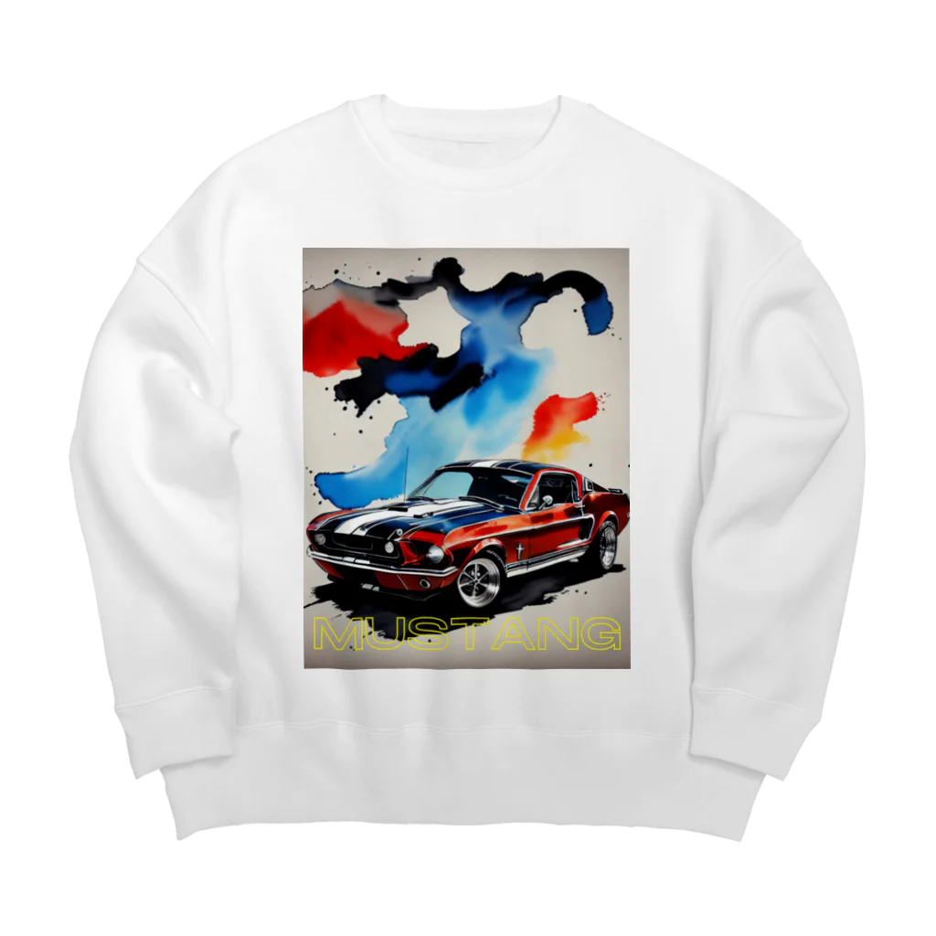 RISE　CEED【オリジナルブランドSHOP】のマスタングの魅力 Big Crew Neck Sweatshirt