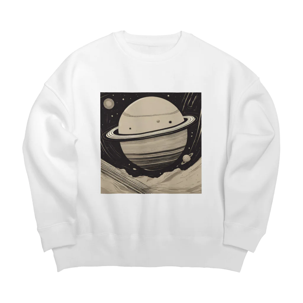 ヴェンの氷の環 Big Crew Neck Sweatshirt