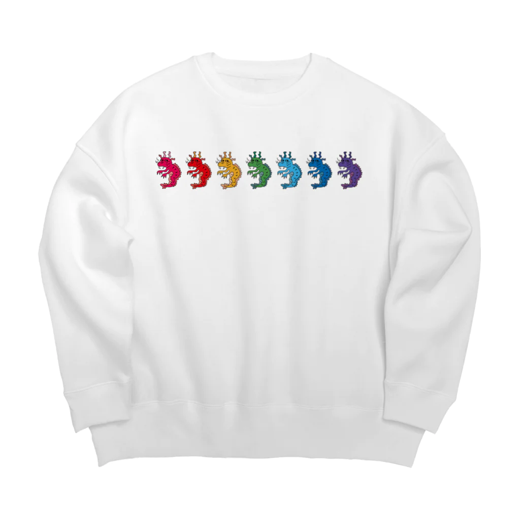 やまだごまだんごの七龍神🐉 Big Crew Neck Sweatshirt