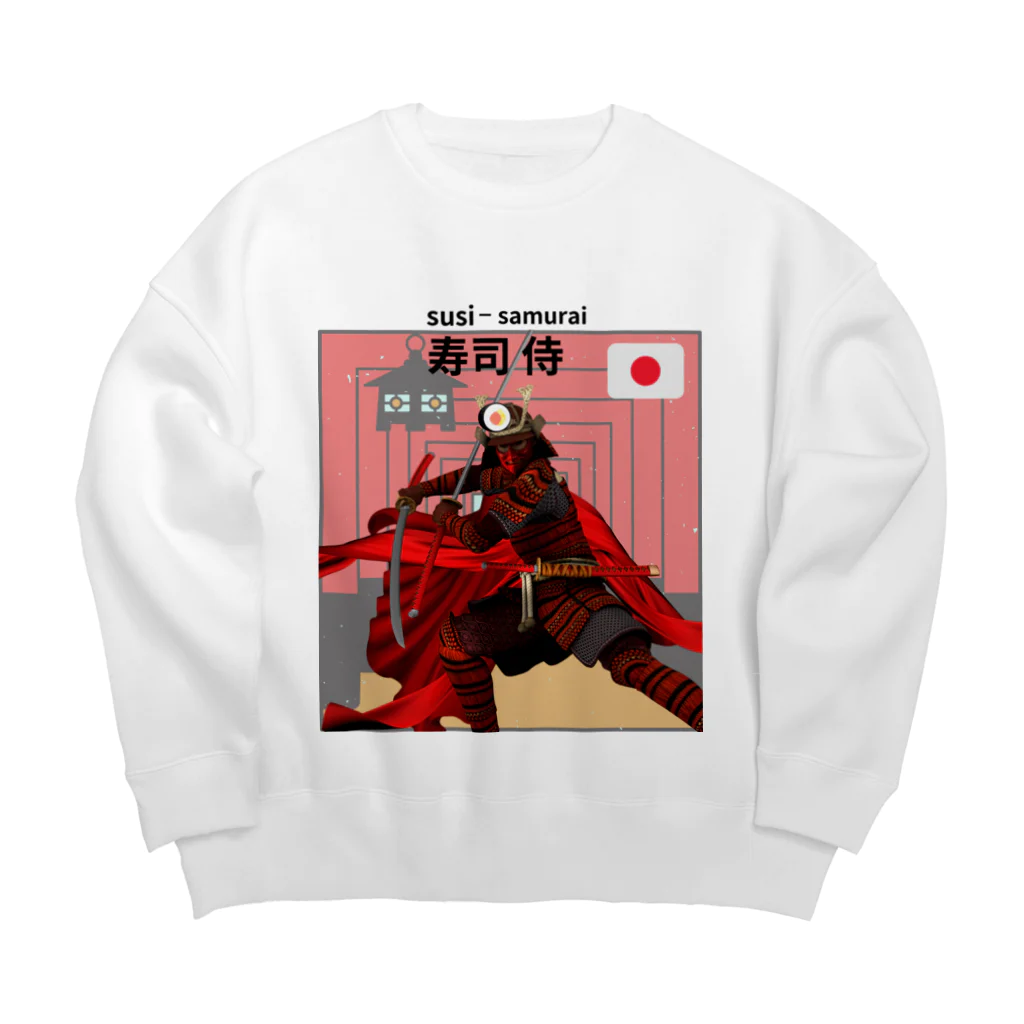 Dosukoi9565のsusi-samurai Big Crew Neck Sweatshirt