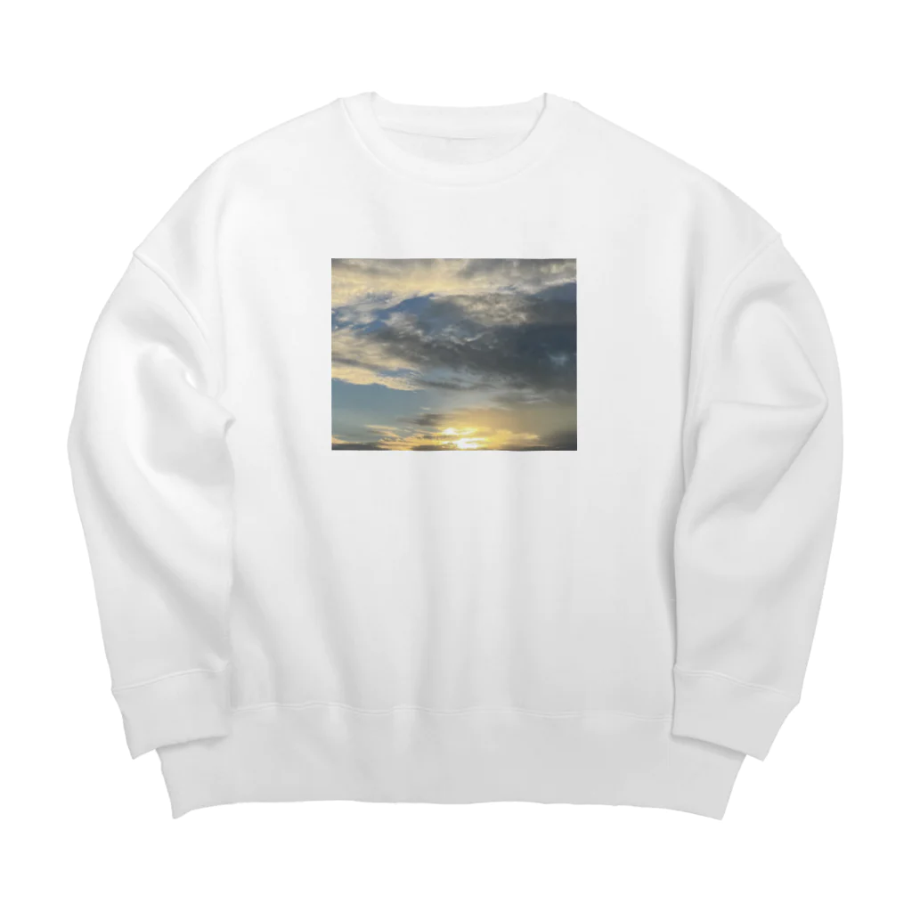 tmy_fの秋の夕暮れ② Big Crew Neck Sweatshirt