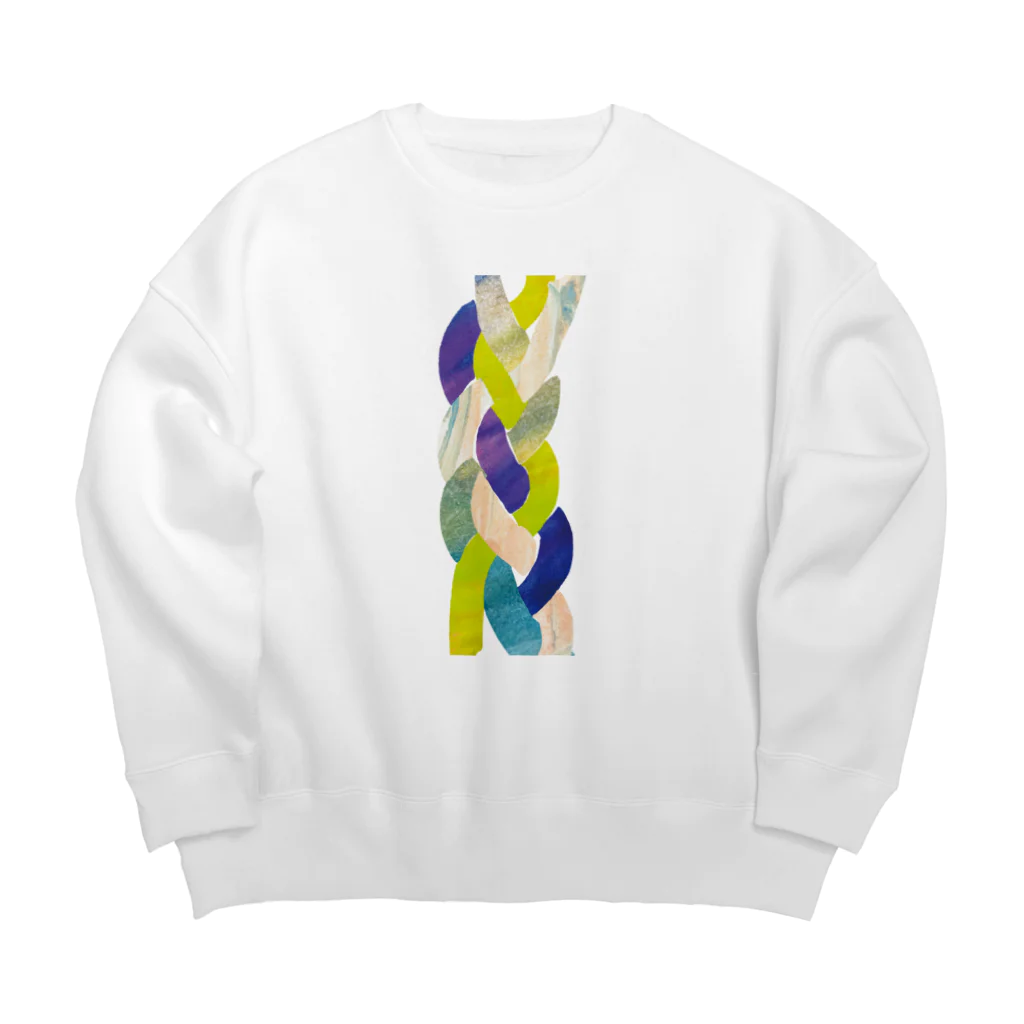 ohayo_studioのタイトル「cord」ビッグスウェット Big Crew Neck Sweatshirt