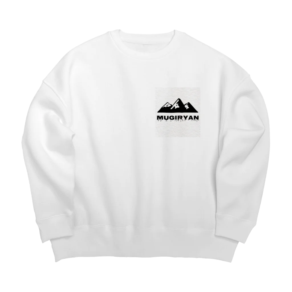 むぎライアンのむぎライアン Big Crew Neck Sweatshirt