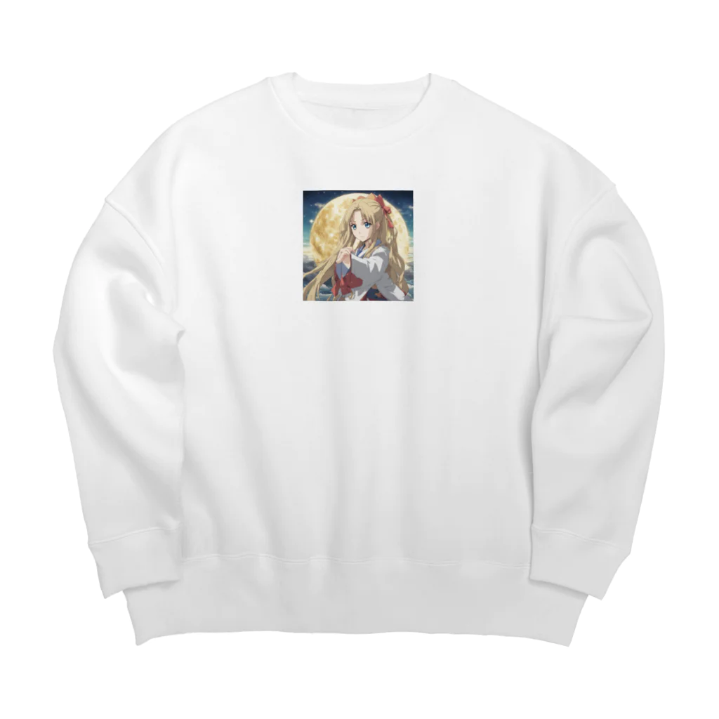 the blue seasonの岡本 麻子（おかもと あさこ） Big Crew Neck Sweatshirt