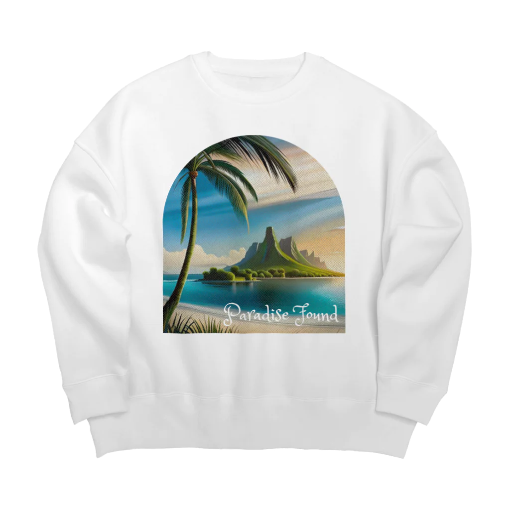 きら星の楽園 Big Crew Neck Sweatshirt