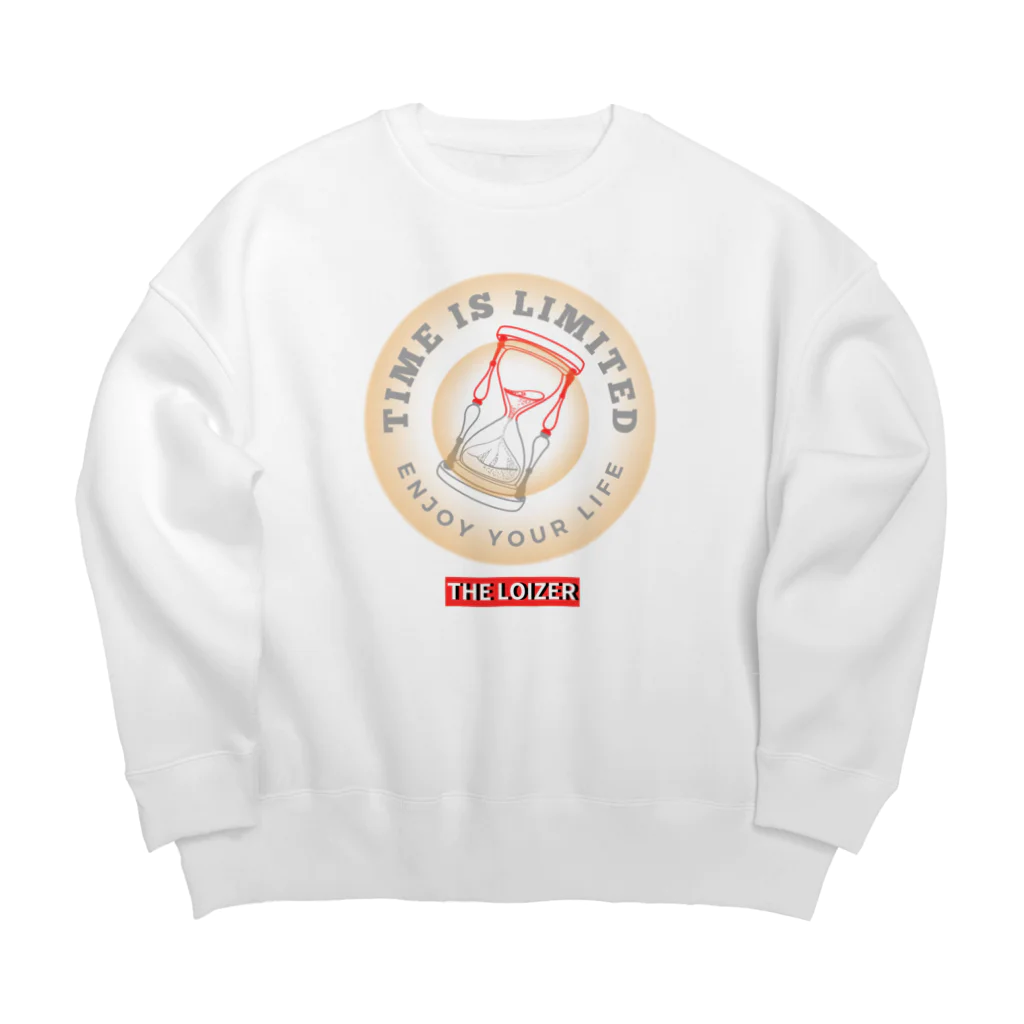 LOIZER shopのLOIZER time is limited Big Crew Neck Sweatshirt