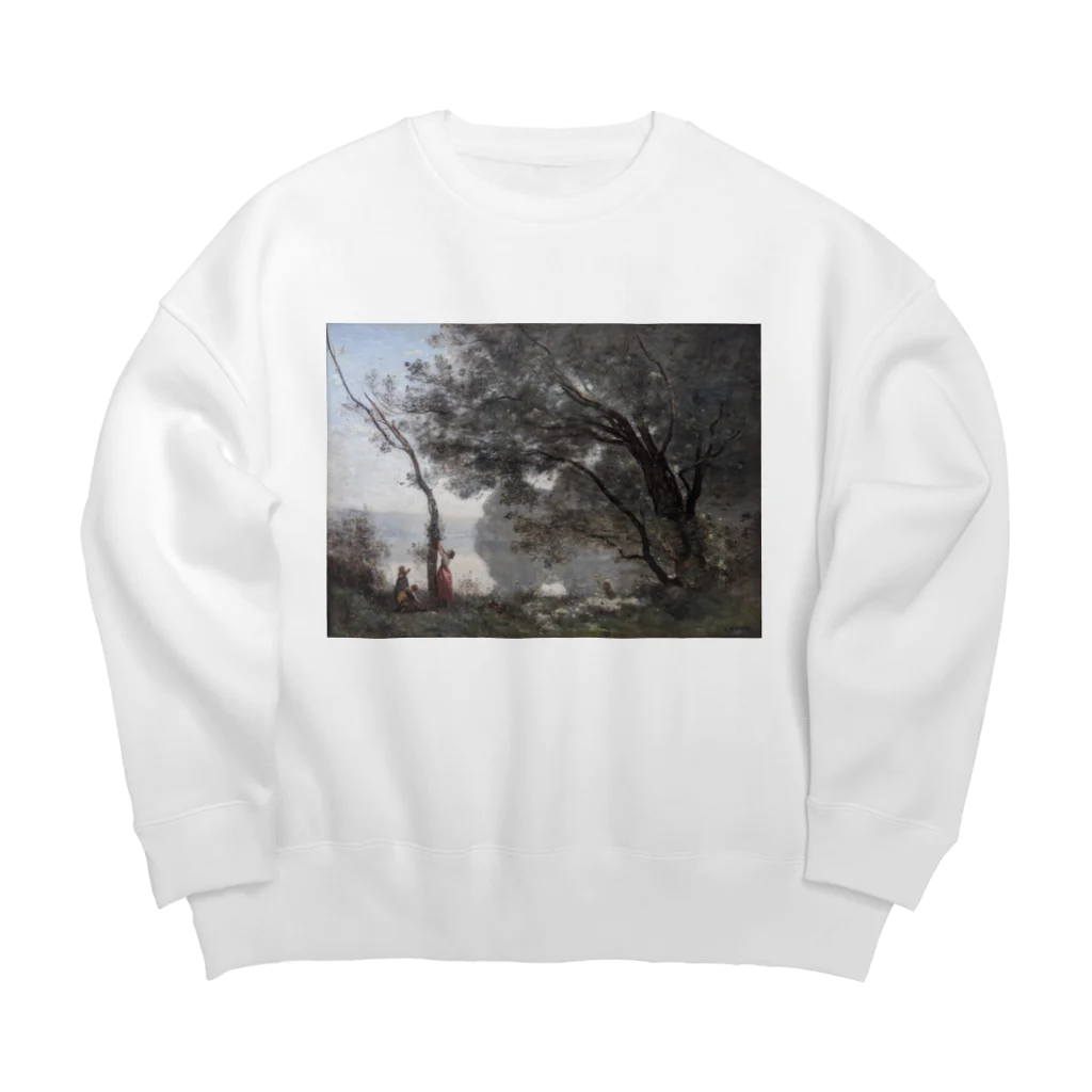 世界美術商店のモルトフォンテーヌの思い出 / Recollection of Mortefontaine Big Crew Neck Sweatshirt