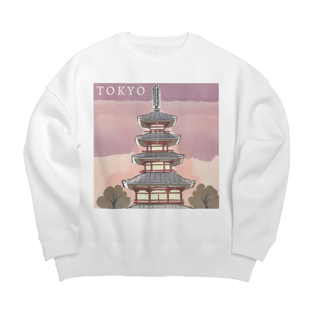 Japanの東京_03 Big Crew Neck Sweatshirt