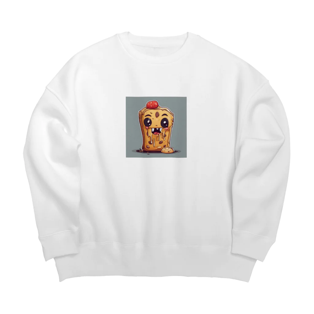 腐食物くんの腐食物くん Big Crew Neck Sweatshirt