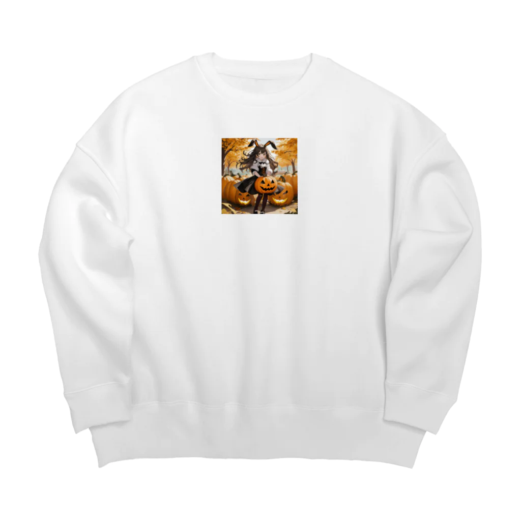 フウマショプのテレサのハロウィーン Big Crew Neck Sweatshirt