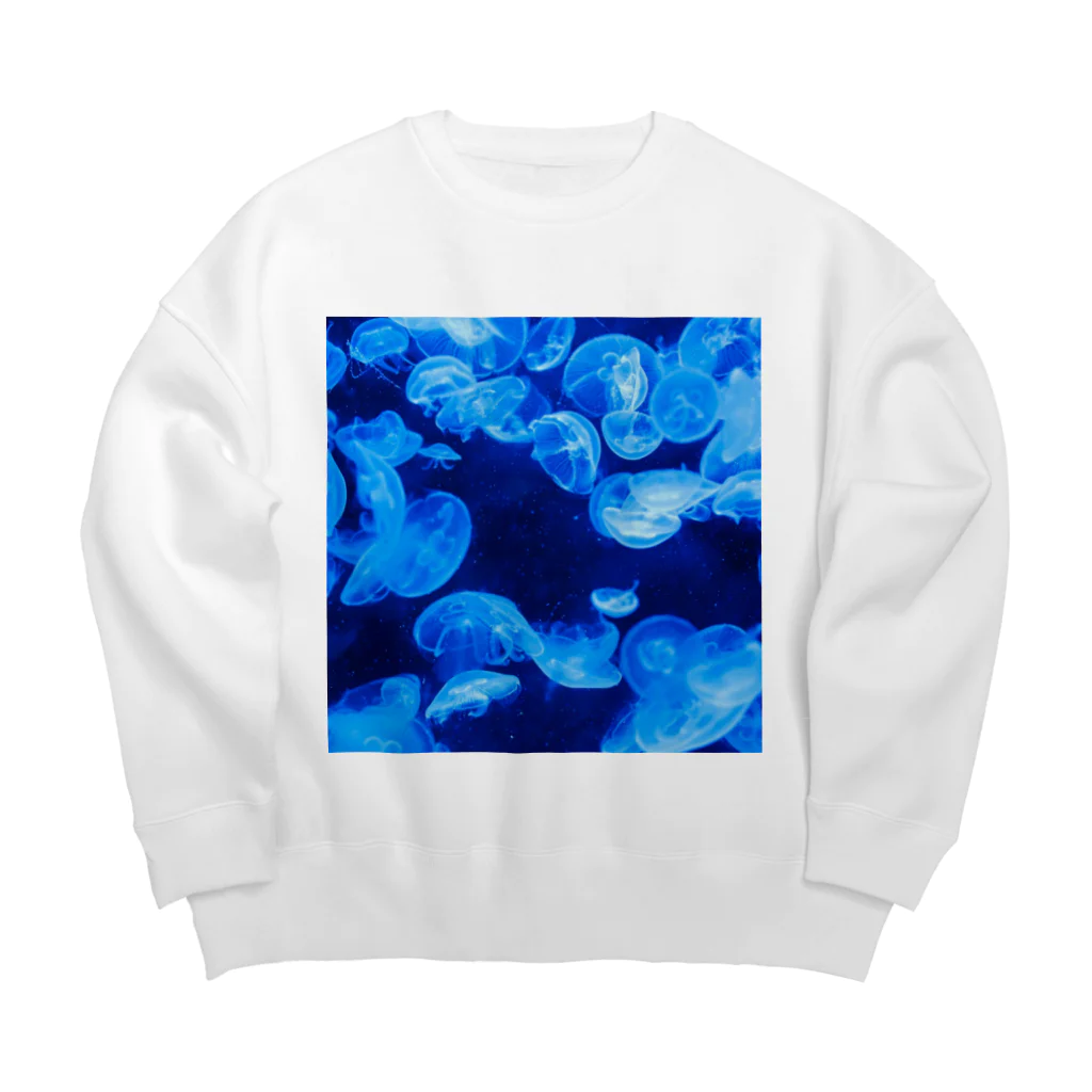 KAOKAOのJellyfish=海月 Big Crew Neck Sweatshirt