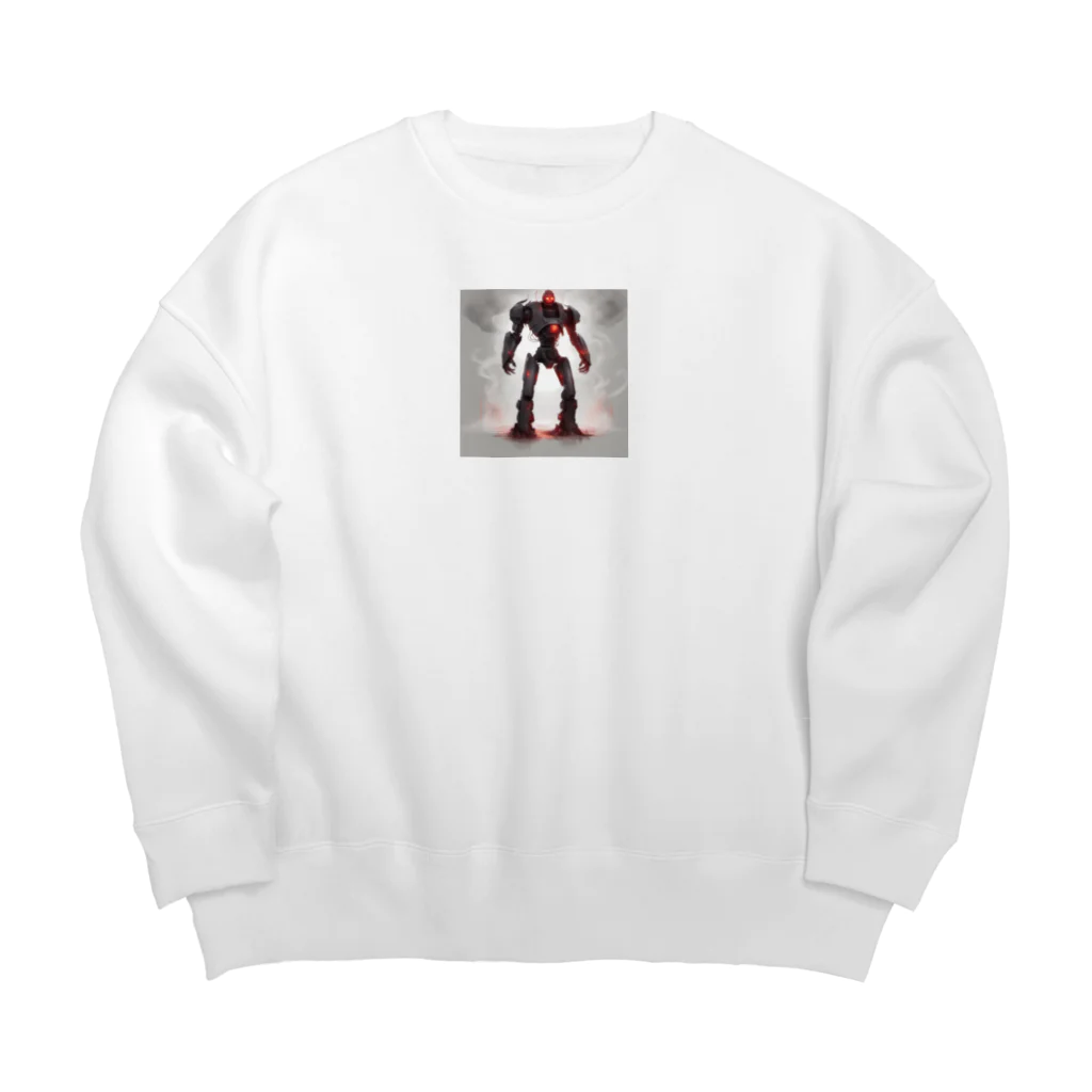 Ryuu_0925の未来のテクノロジーの舞台裏 Big Crew Neck Sweatshirt