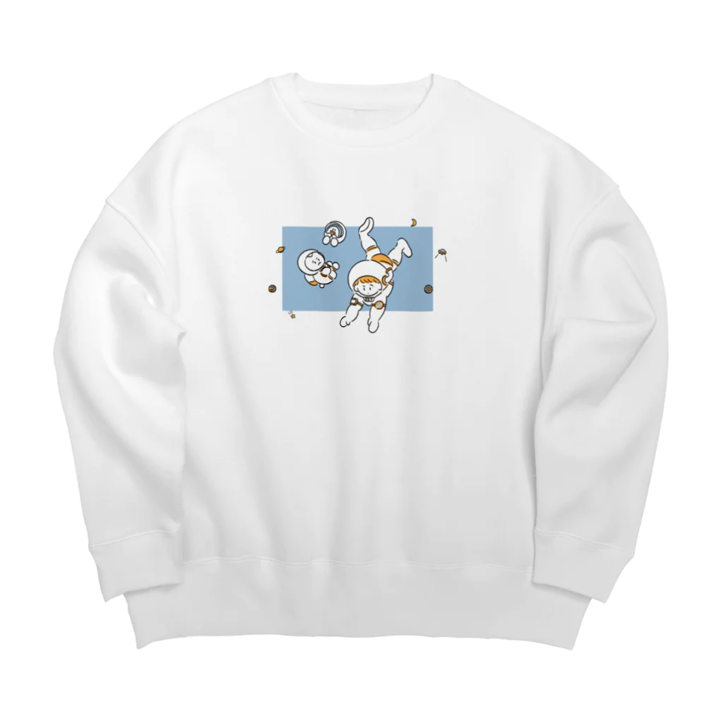 ア ベ カ サ ネ の宇宙旅行 Big Crew Neck Sweatshirt