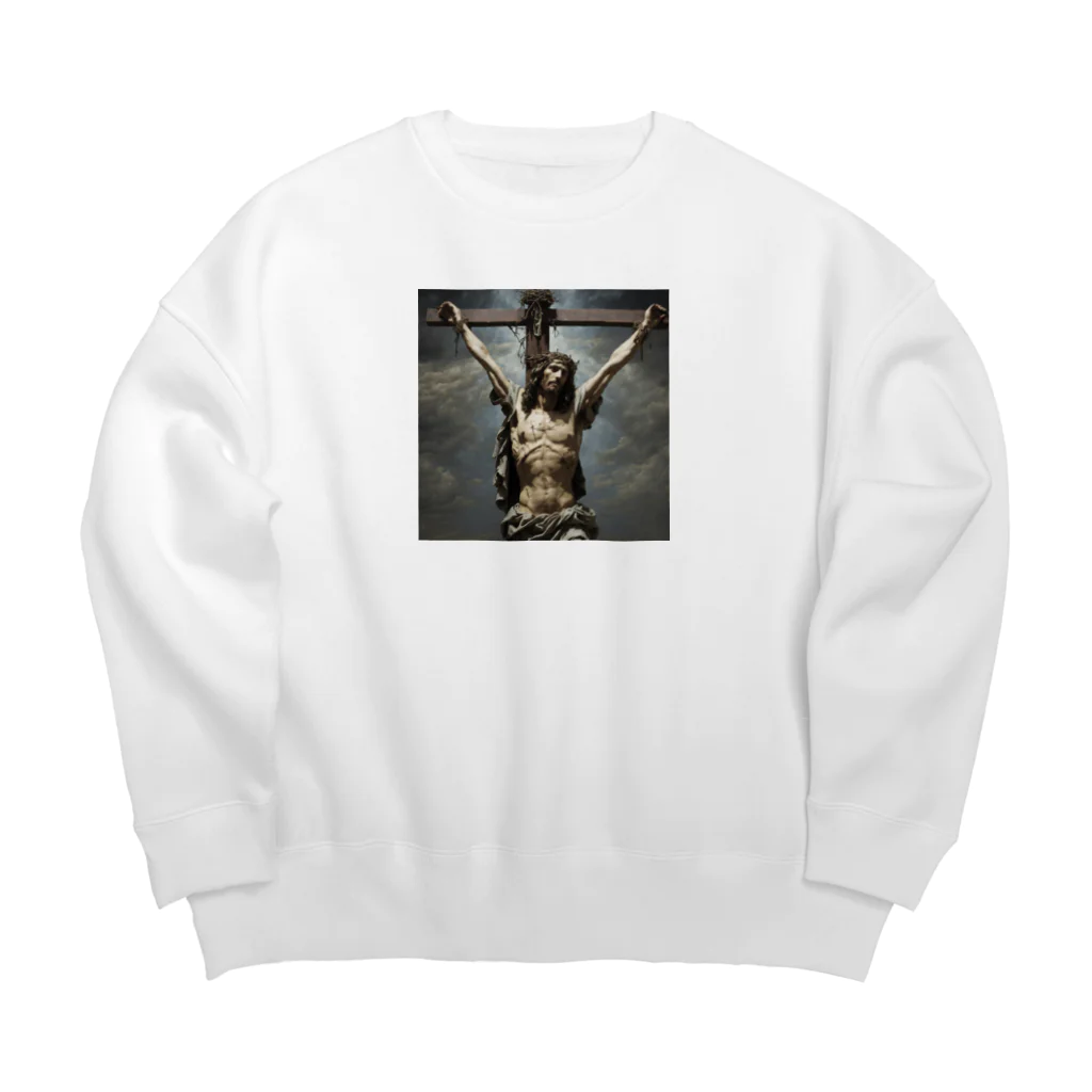 skryの救世主 Big Crew Neck Sweatshirt