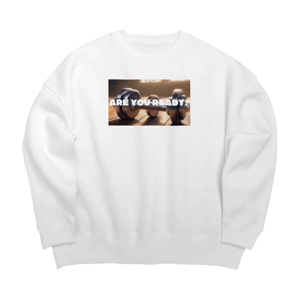 BULKUP MONSTERのARE YOU READY? Big Crew Neck Sweatshirt