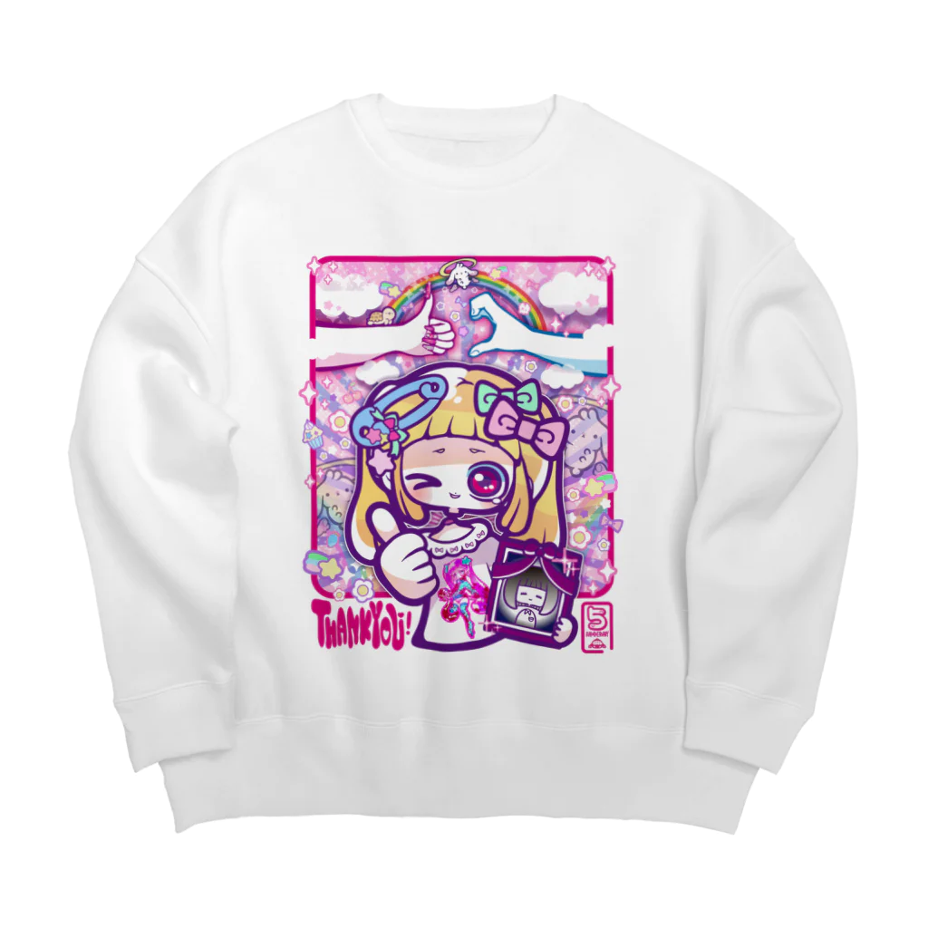 まさかのさむかわのおまえがいたから Big Crew Neck Sweatshirt