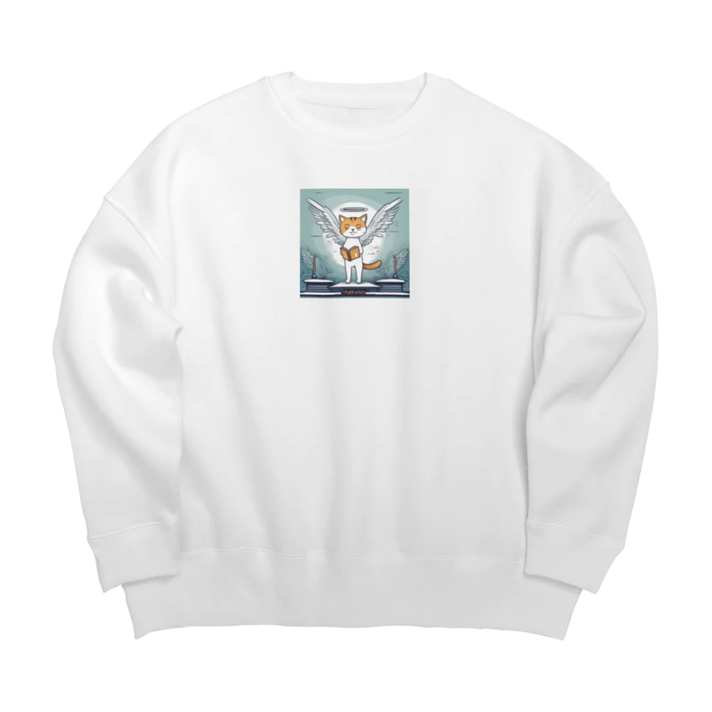 RyosukeYamamotoのこころねこ Big Crew Neck Sweatshirt