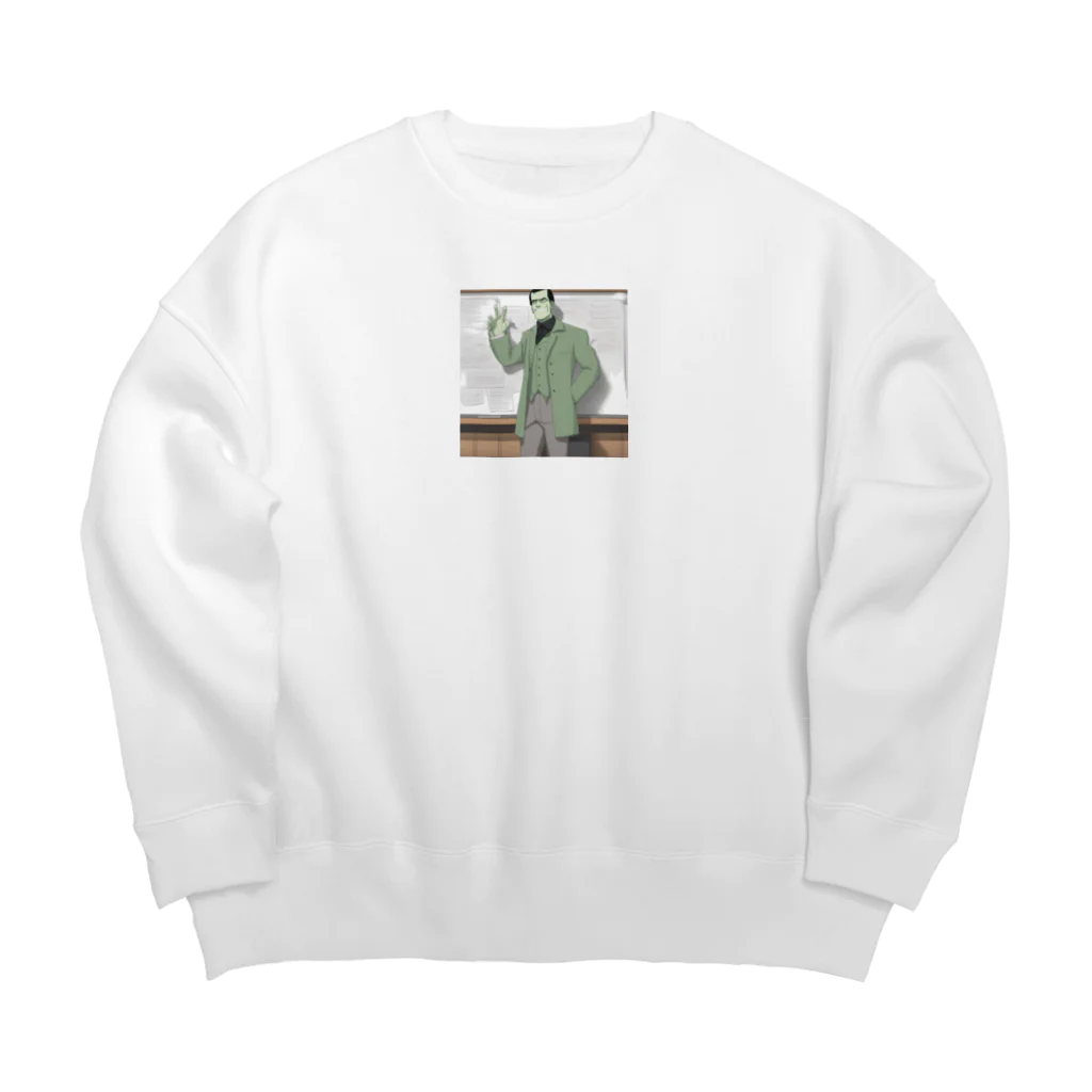 RyosukeYamamotoのフランクなシュライン Big Crew Neck Sweatshirt