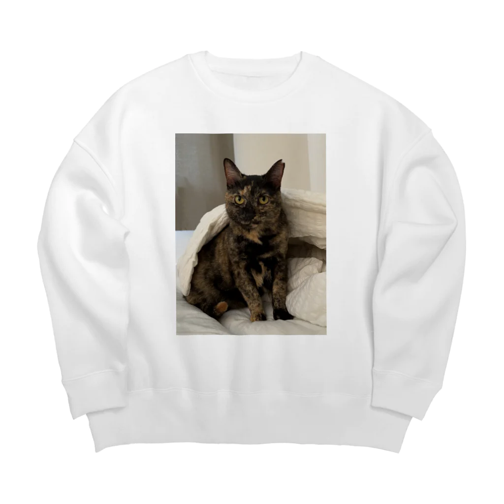 燕麦のｷﾘｯ Big Crew Neck Sweatshirt