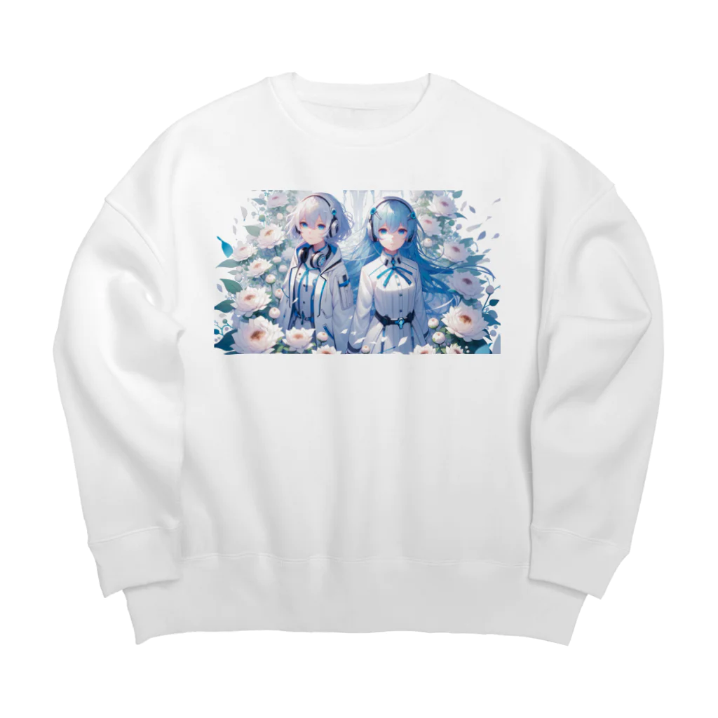 Sesilionのハーモニック・ブルーム Big Crew Neck Sweatshirt